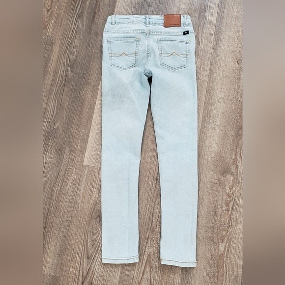 kids Lucky jeans Zoe skinny, distressed and torn size 12 - Picture 2 of 4